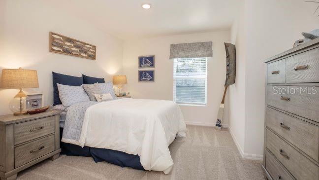 Model home - actual features may vary.