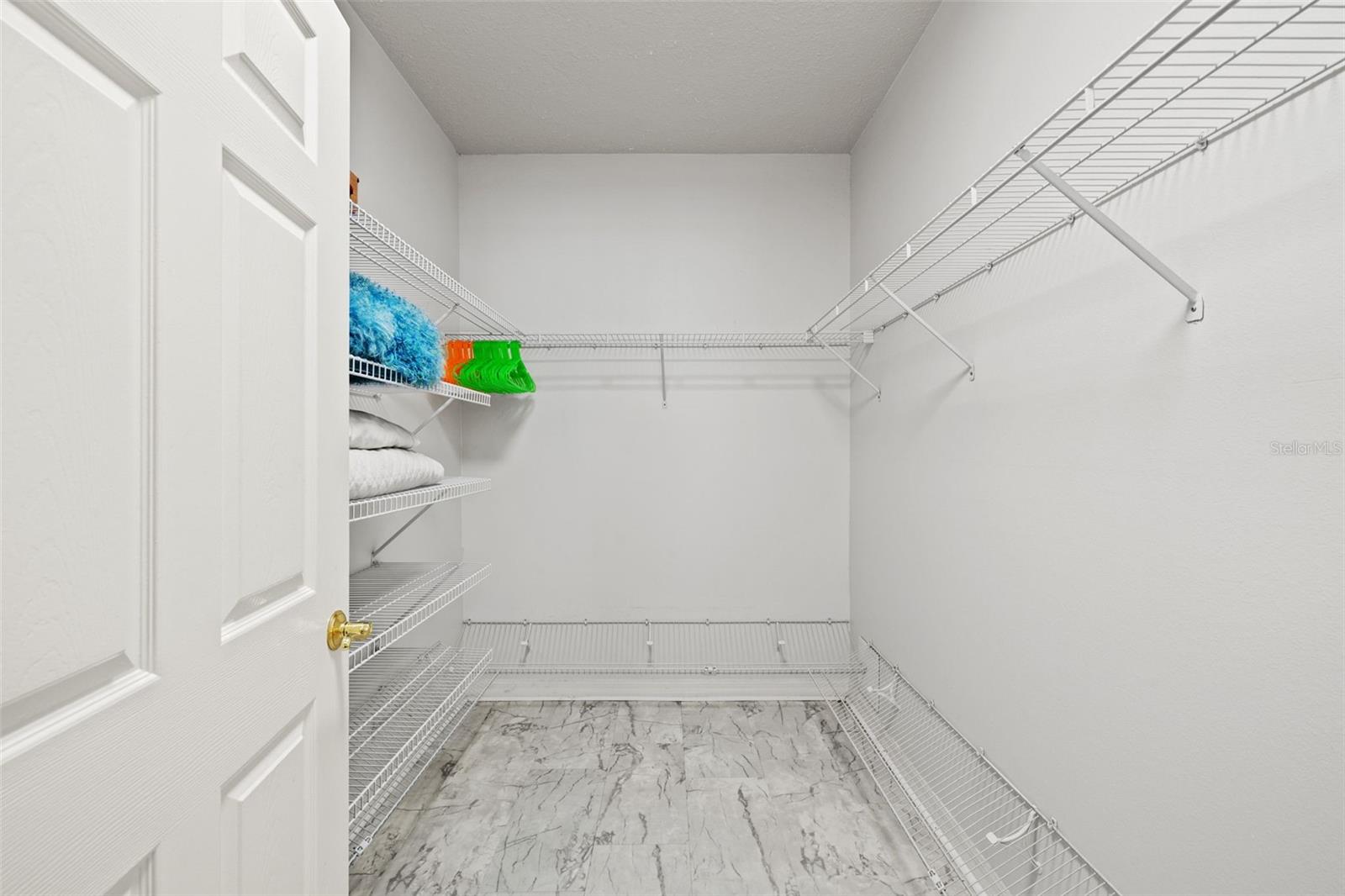 Primary Bedroom Walk in Closet