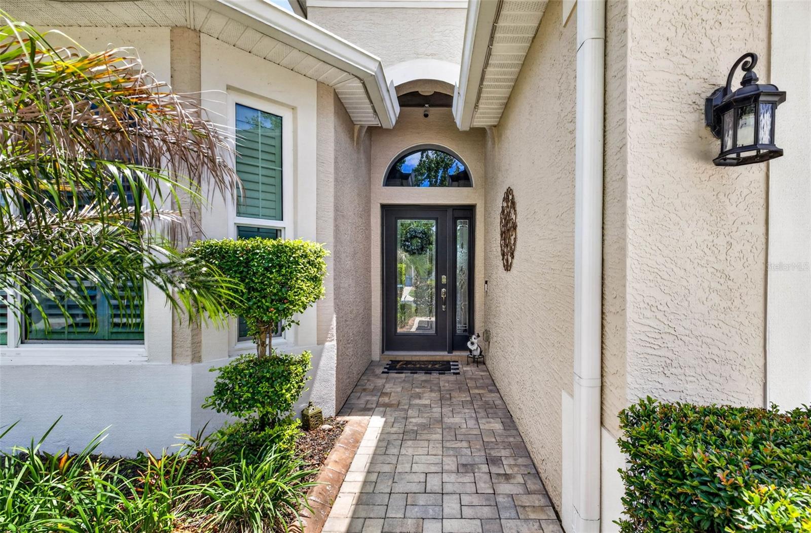 Paved Entryway