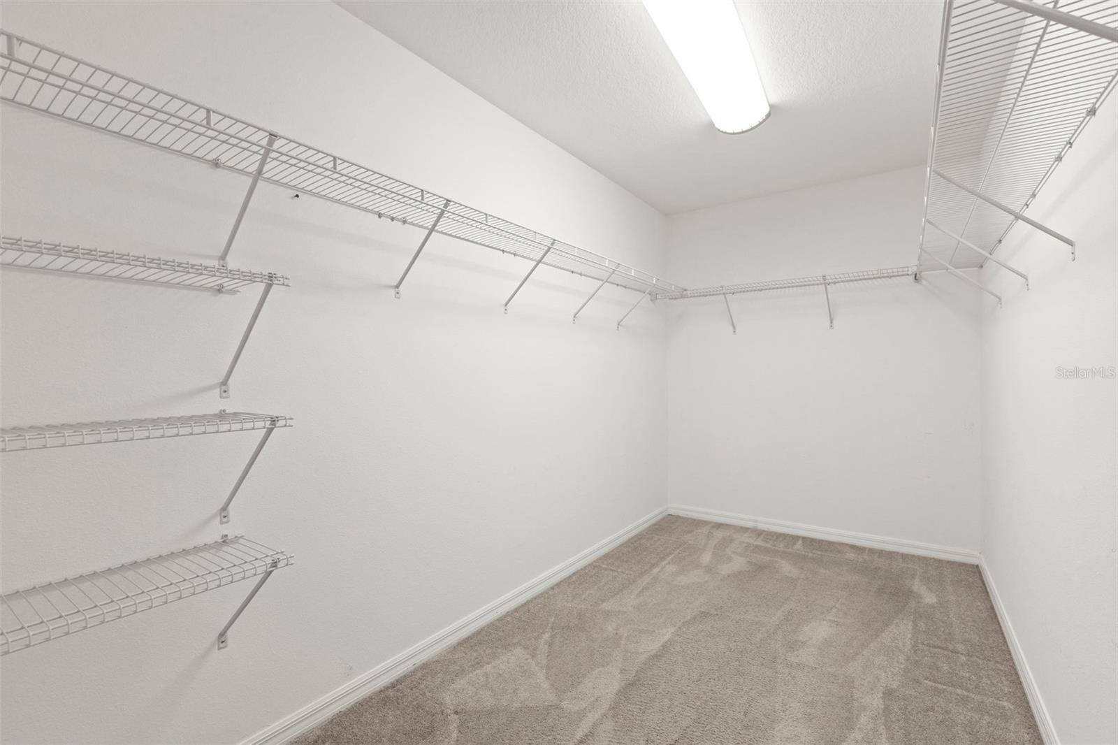Primary Walk-In Closet