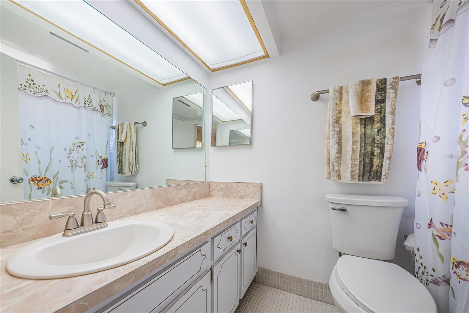 Primary bathroom with tub