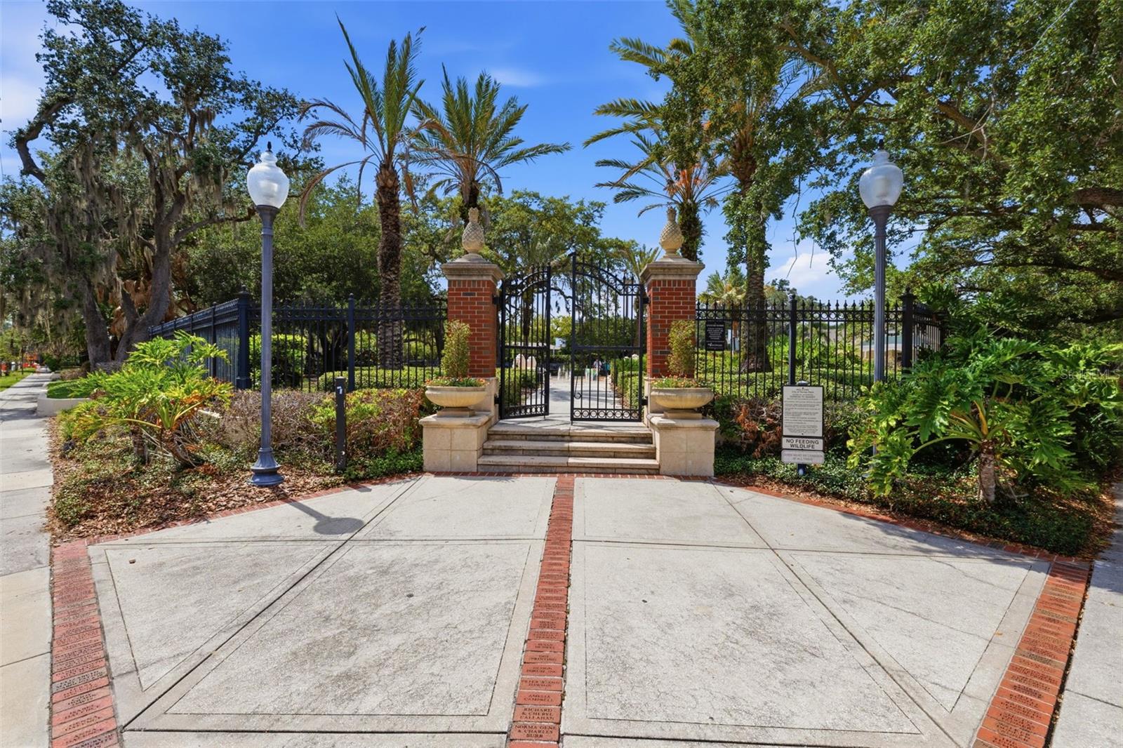 Anderson Park - Fountain Entrance