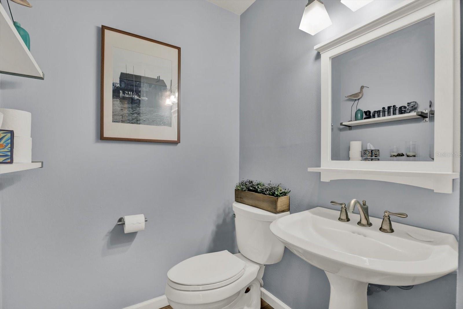 First Floor Half Bath