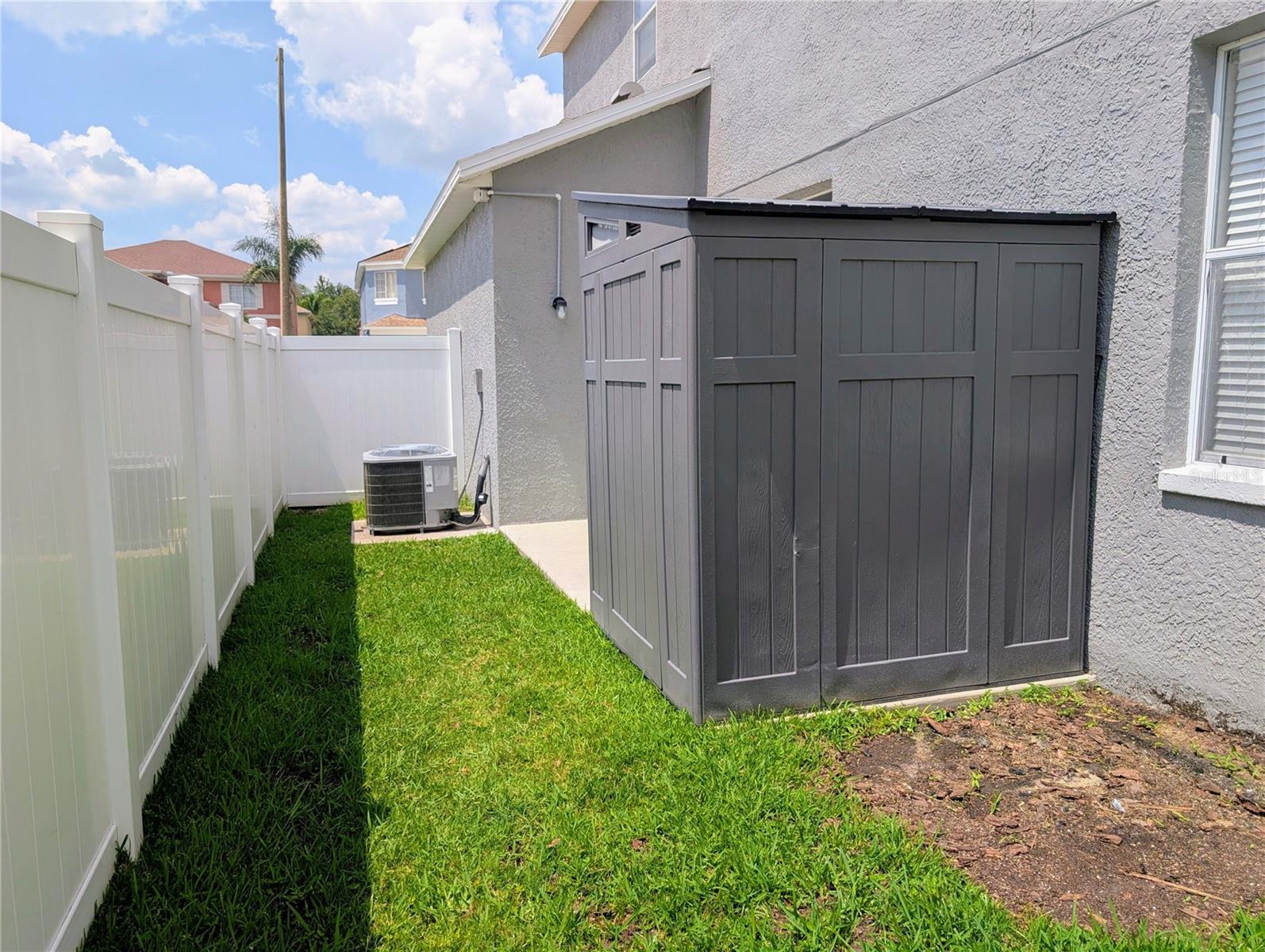 Back Yard Storage Shed