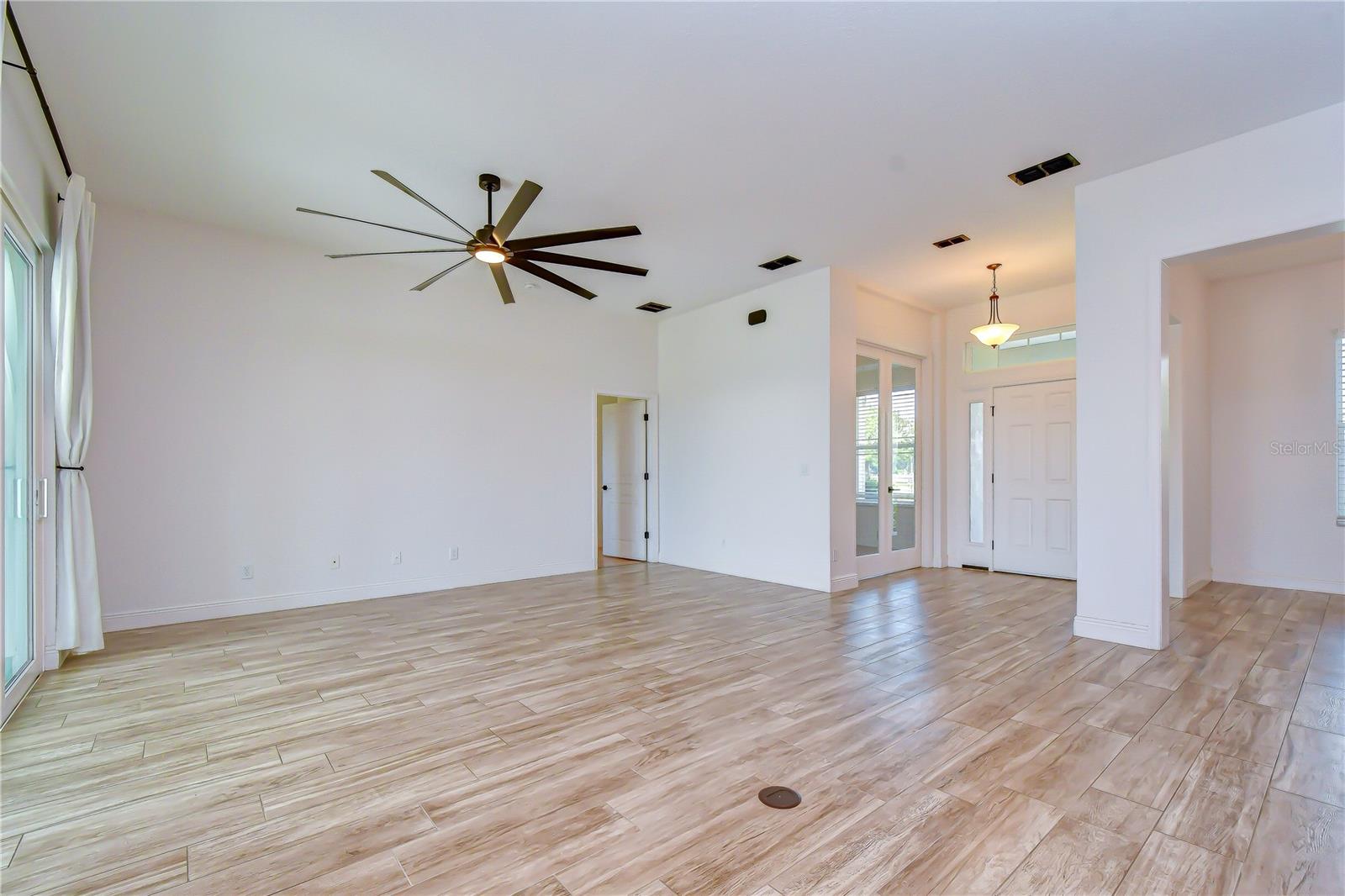 Spacious open-concept living area designed for entertaining and everyday comfort.
