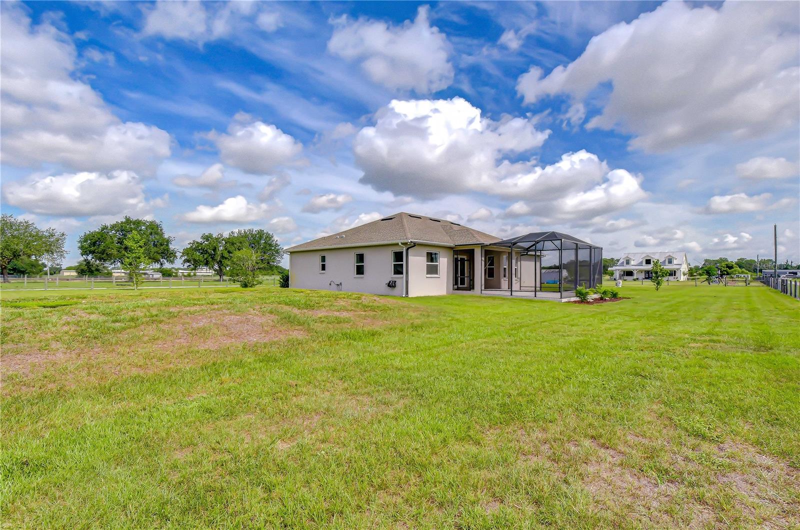 Peaceful surroundings showcasing the beauty of acreage living.