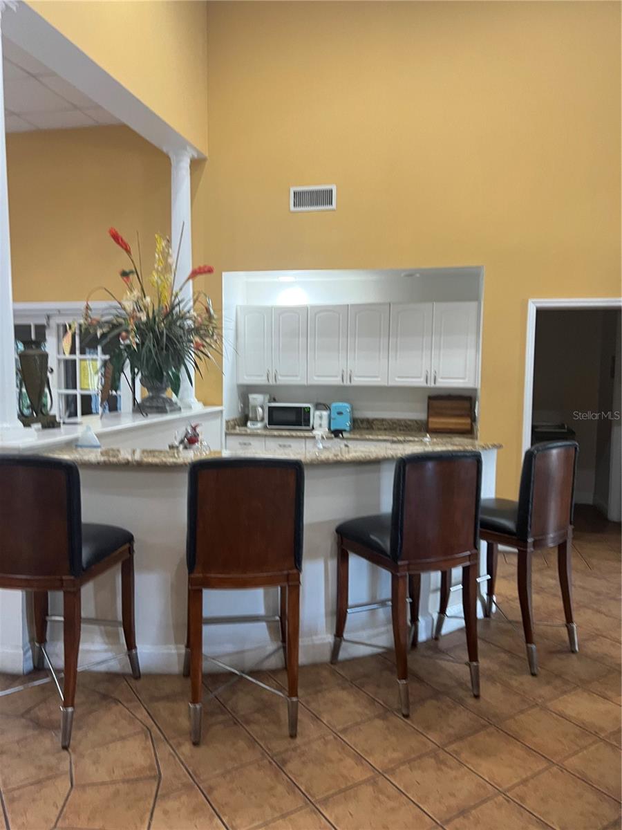Clubhouse kitchen