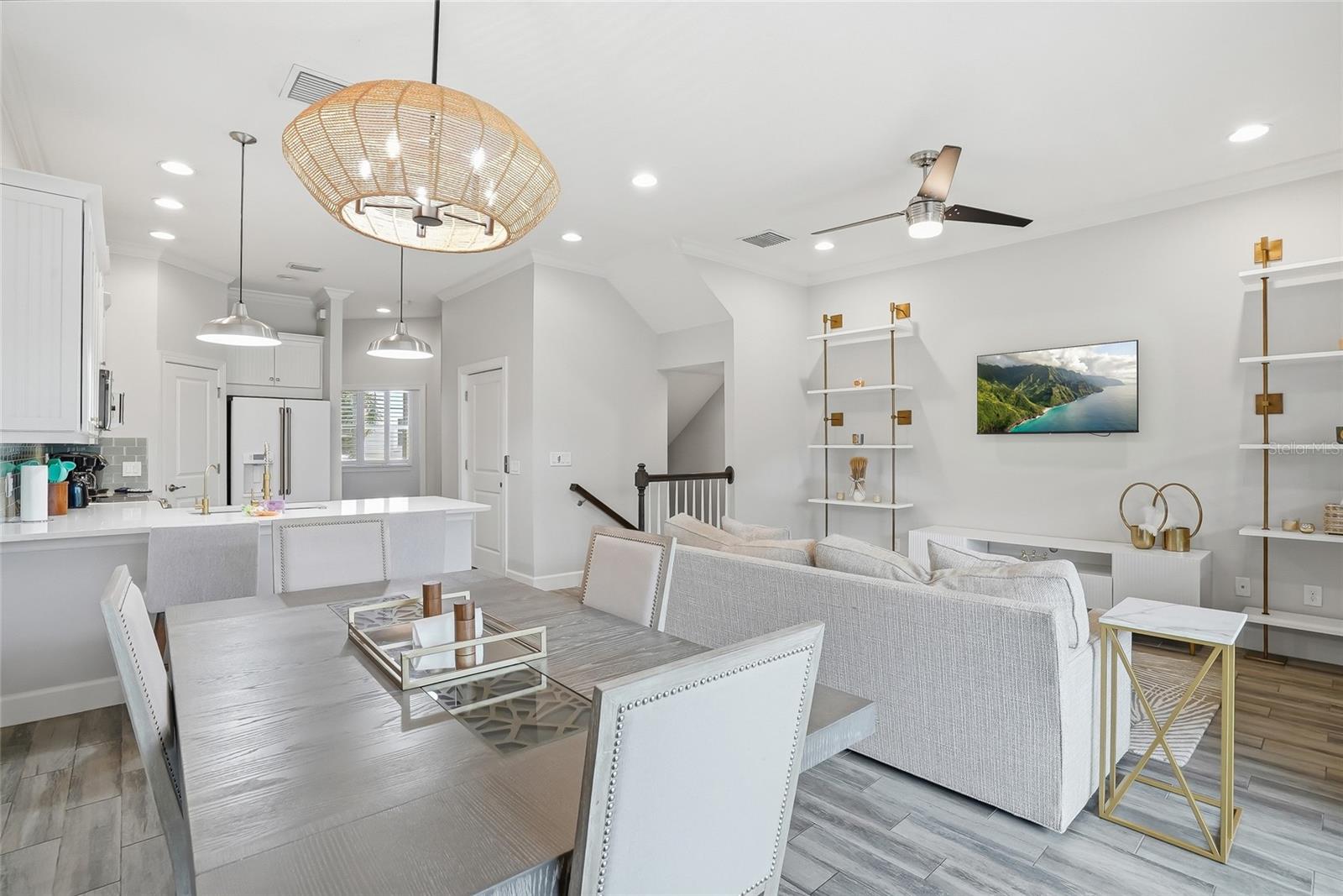 Bright, airy interiors with upgraded flooring throughout