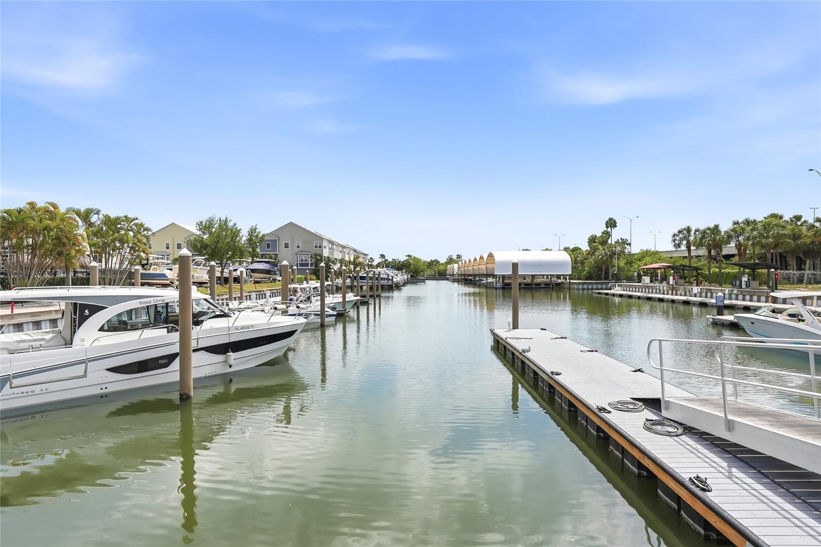 Enjoy easy access to the water right from Loggerhead Marina