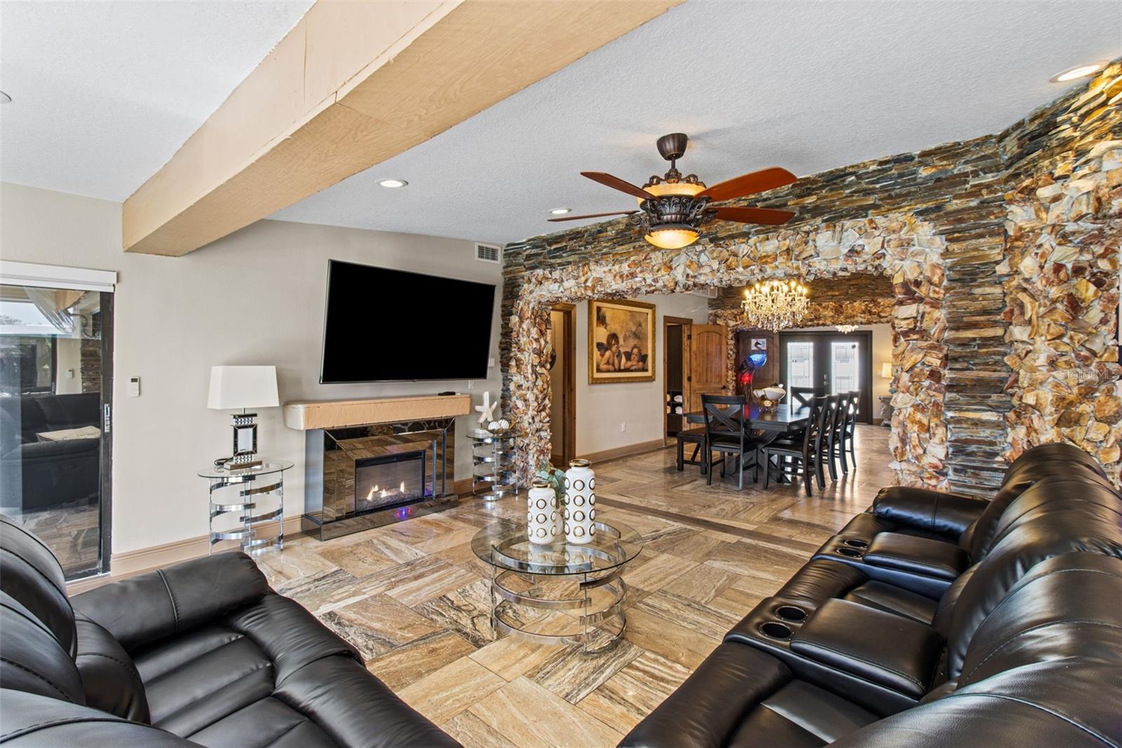 Spacious Living Room