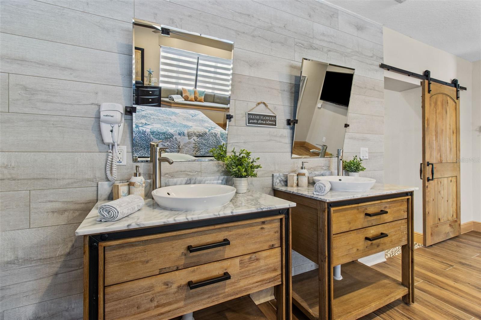 Vanities in Master Bedroom