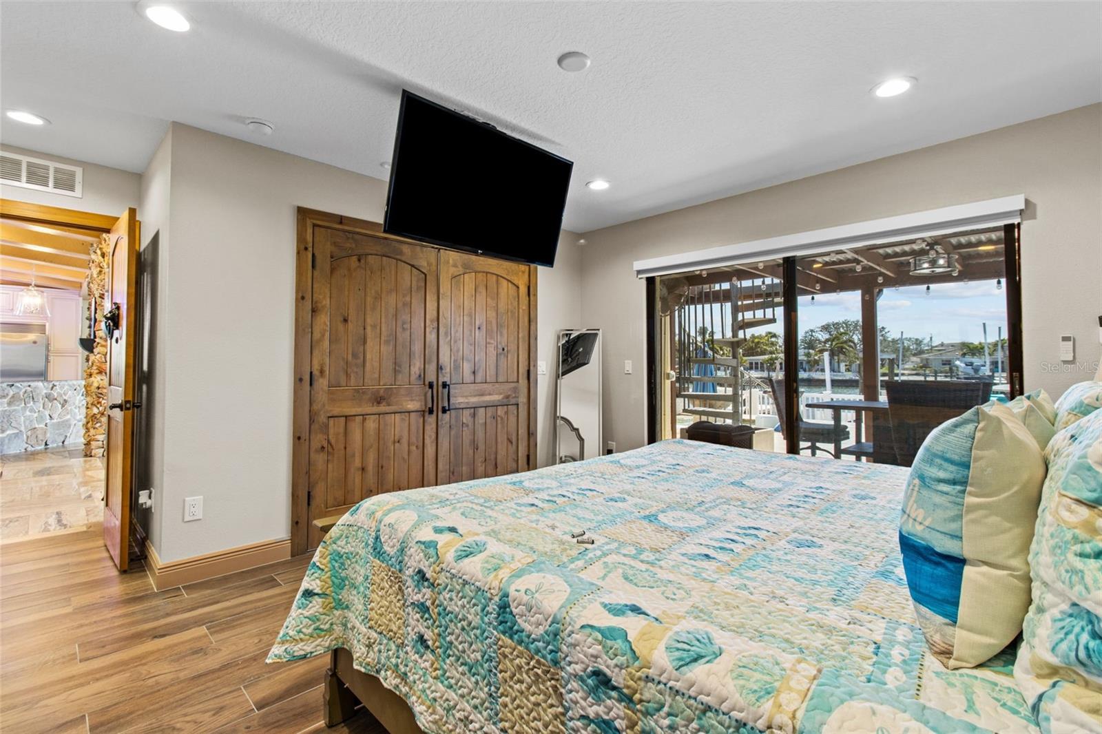 3rd Bedroom with Waterfront Views
