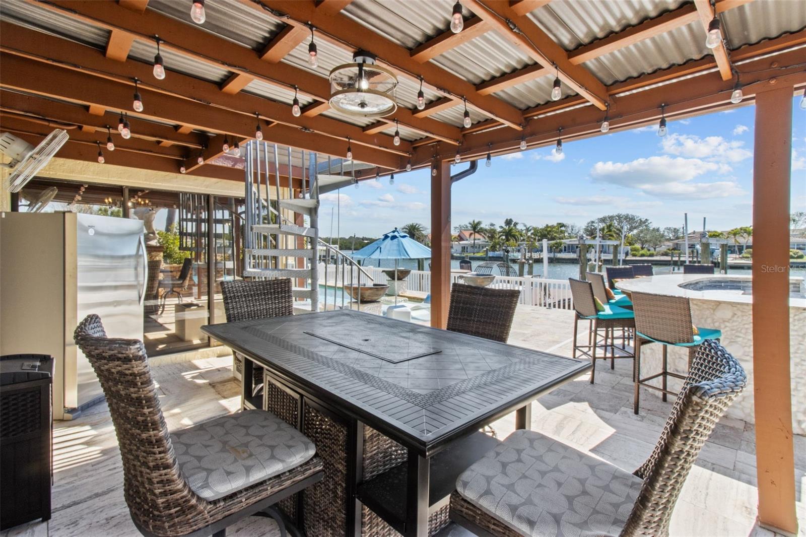 2nd Pergola for outdoor eating/seating area