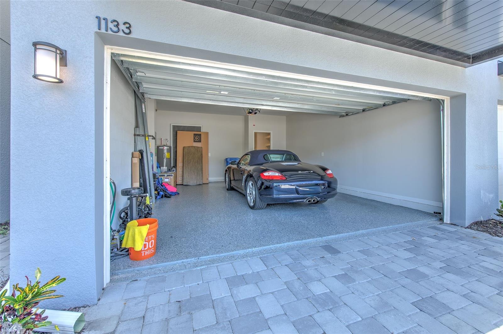 2-Car Garage with Epoxy Flooring