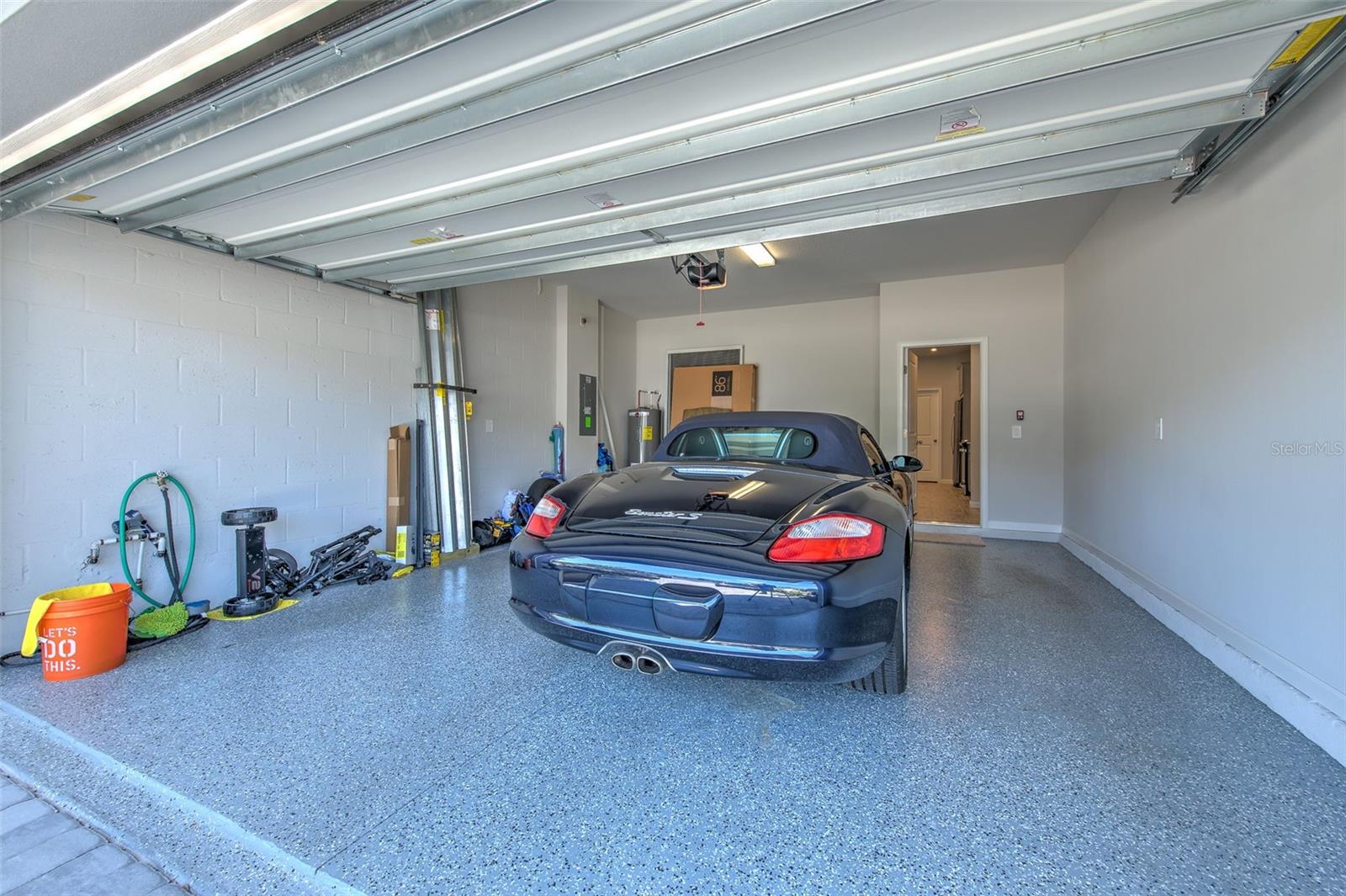 2-Car Garage with Epoxy Flooring