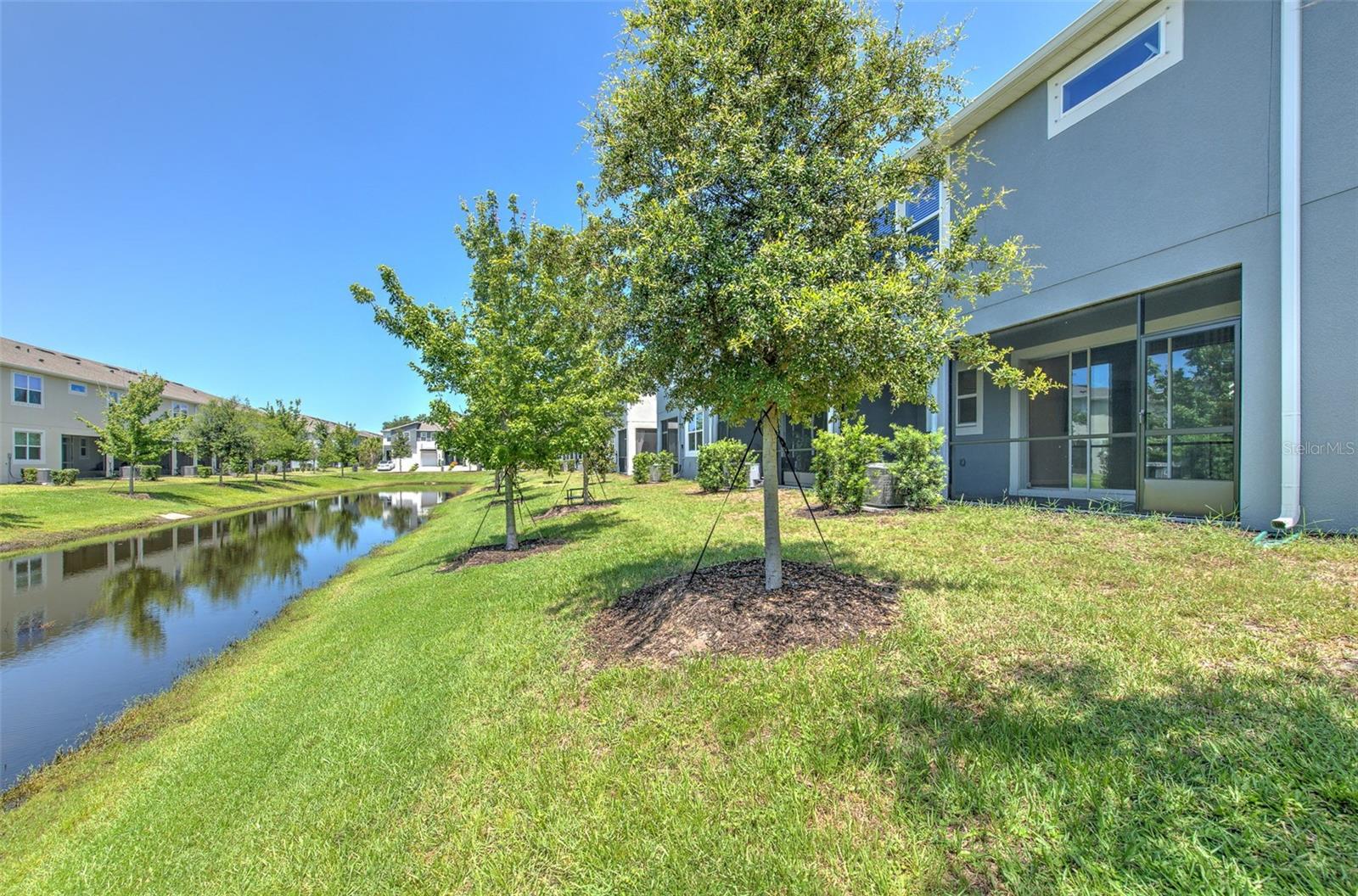 Backyard with Water View