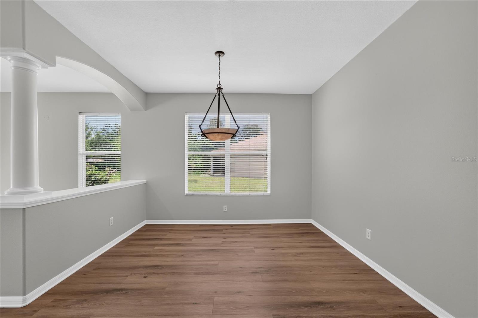 dining room - new luxury vinyl