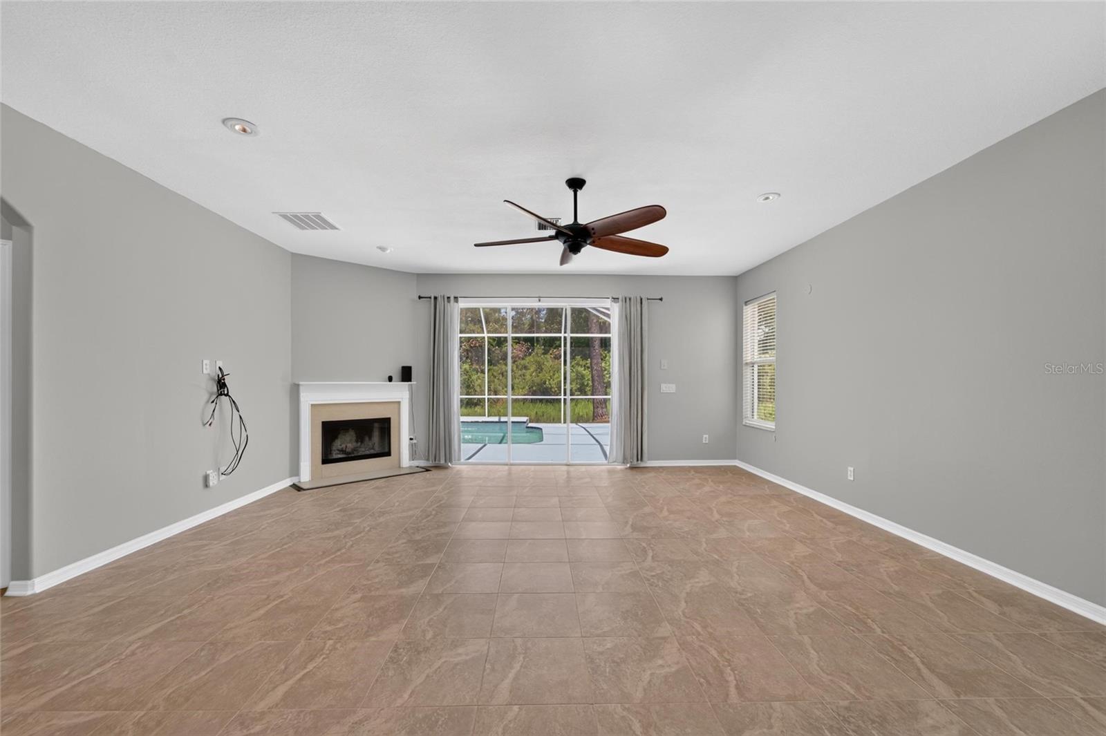 Oversized Great room - new paint
