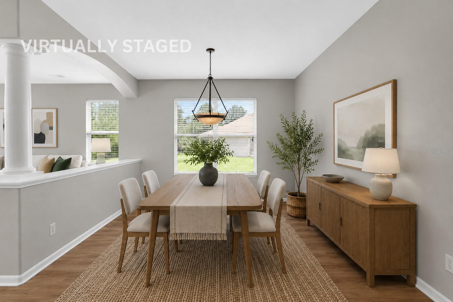 new luxury vinyl flooring and fresh paint throughout