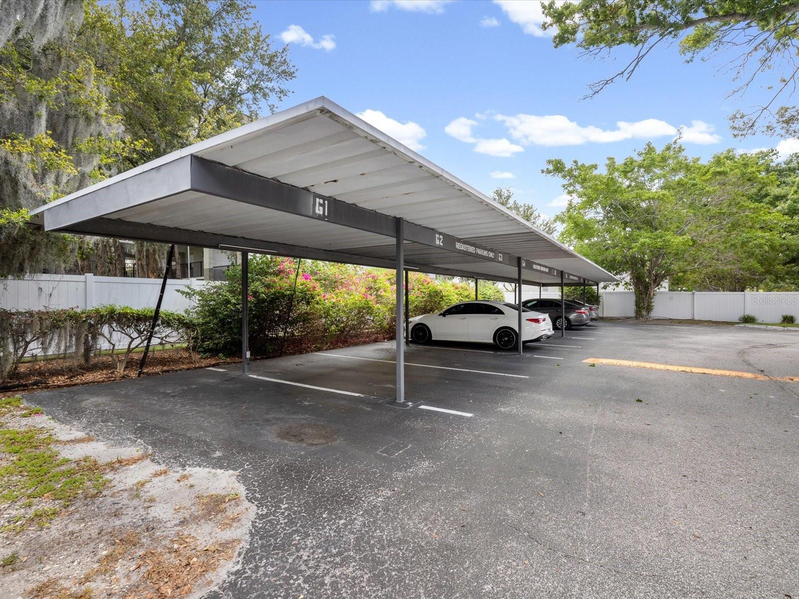 Covered Assigned Carport