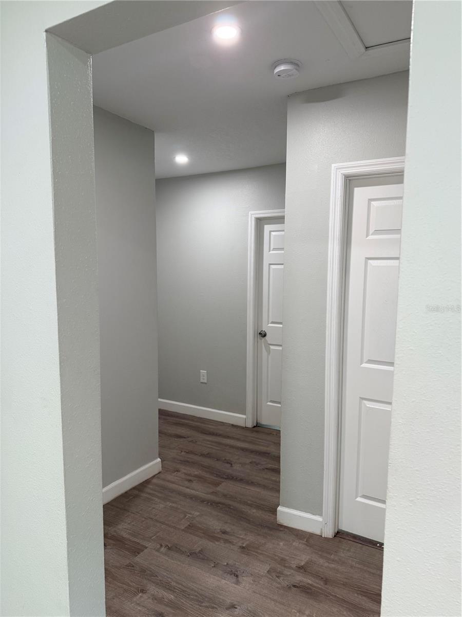 Hallway to bedrooms.