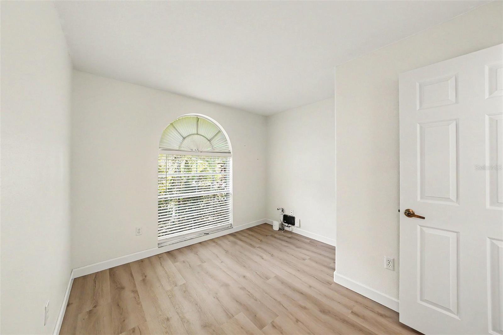Bedroom 2 is at the front of the house and could be a great office or nursery as it connects to the primary en suite.