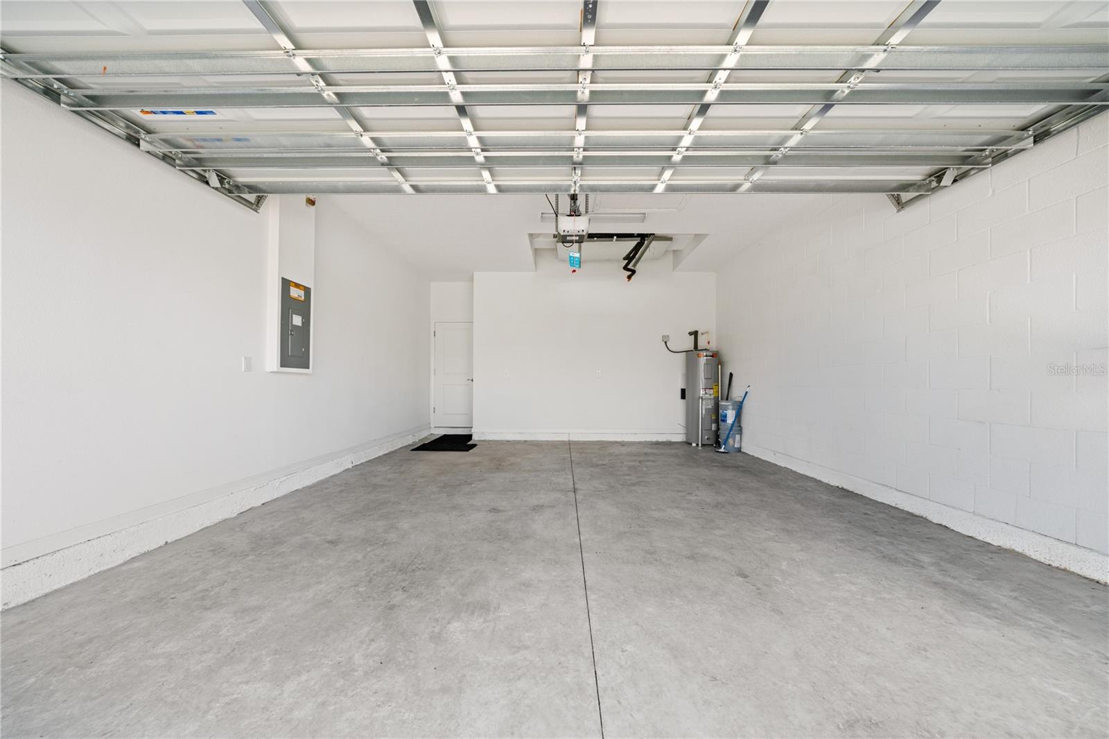 Spacious 2 car garage