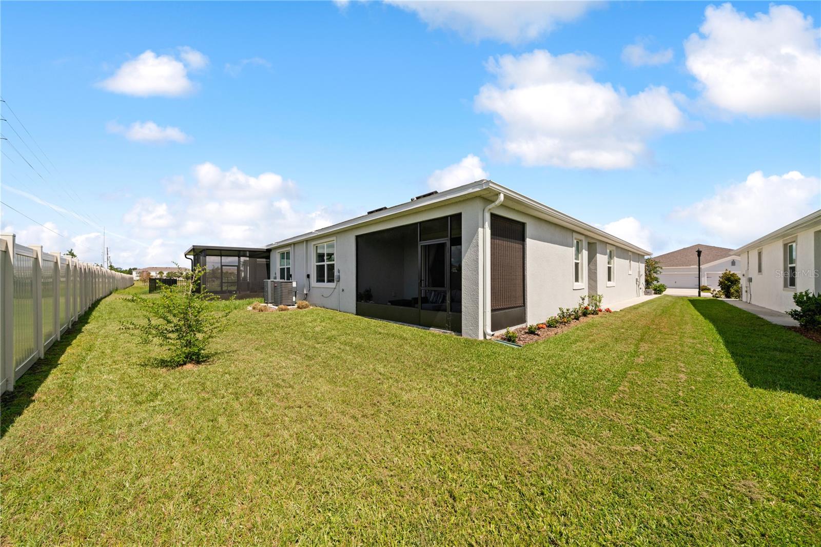 Rear yard