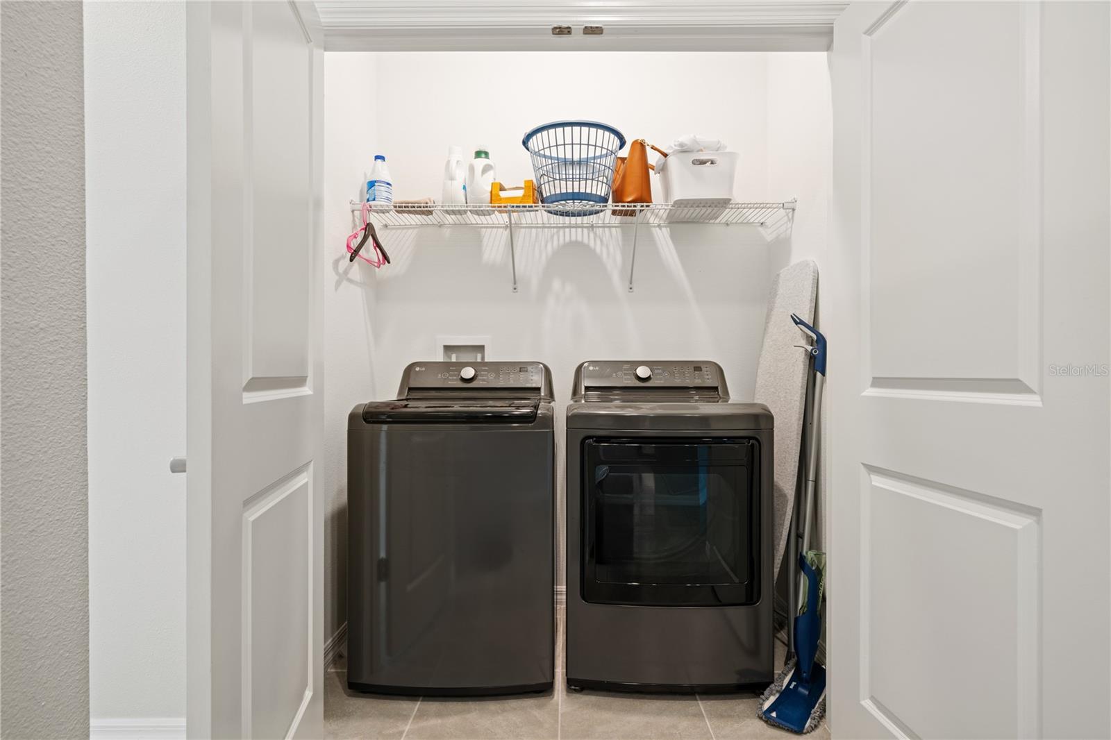 Laundry 2 year old washer dryer included