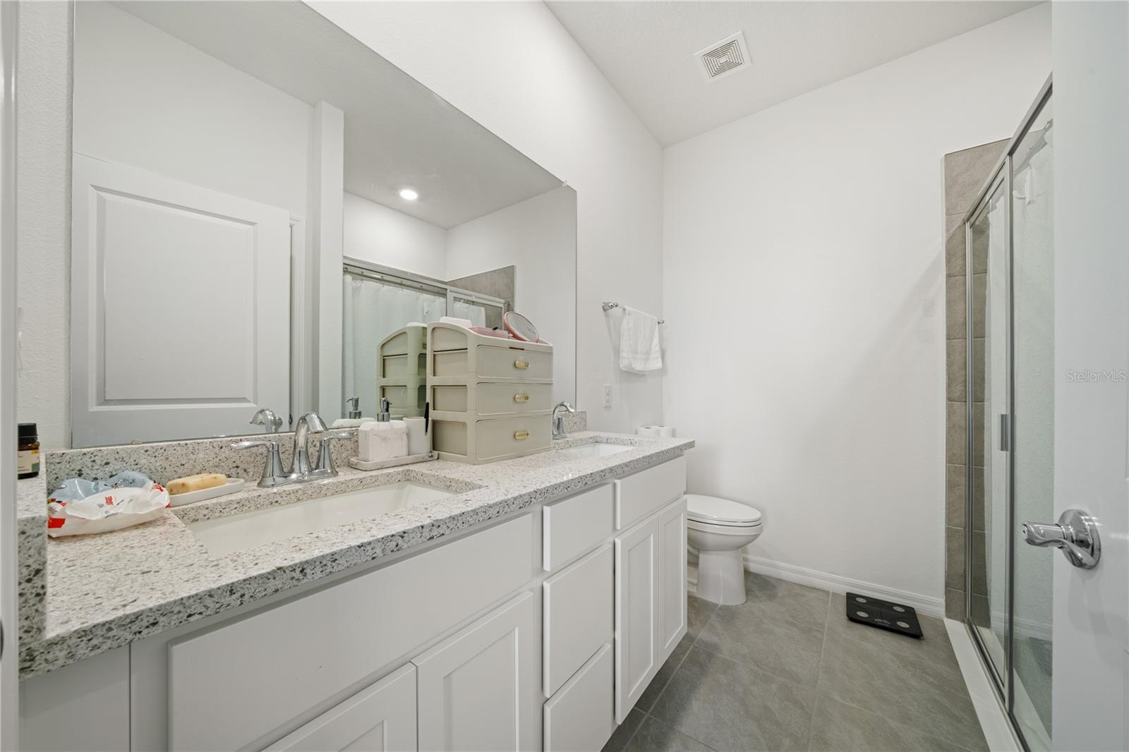 Primary Bath with walk-in shower