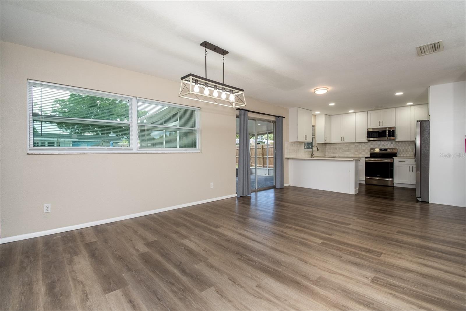 Open Concept - Living Room Dining Room