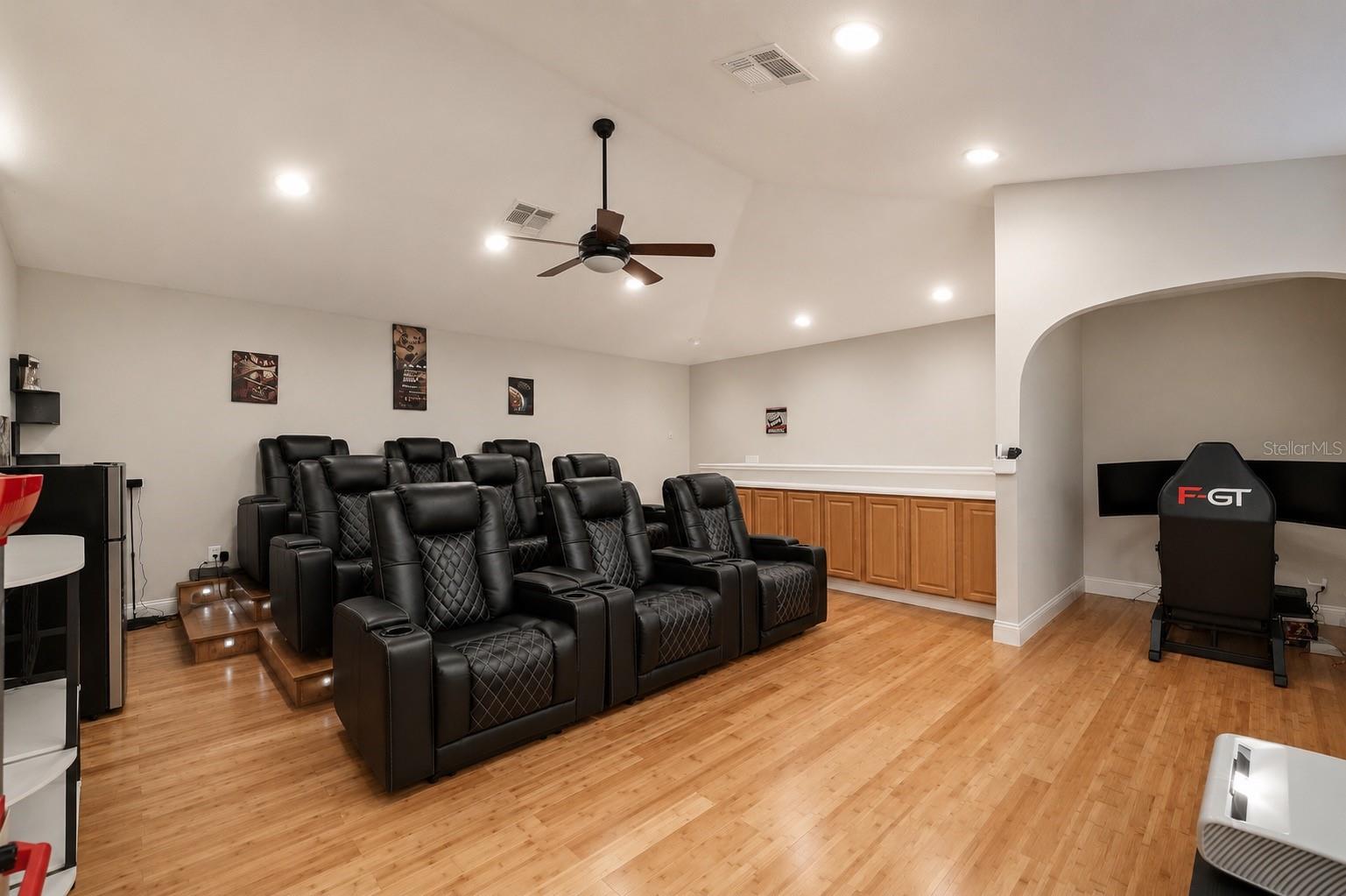 theater room/ flex space