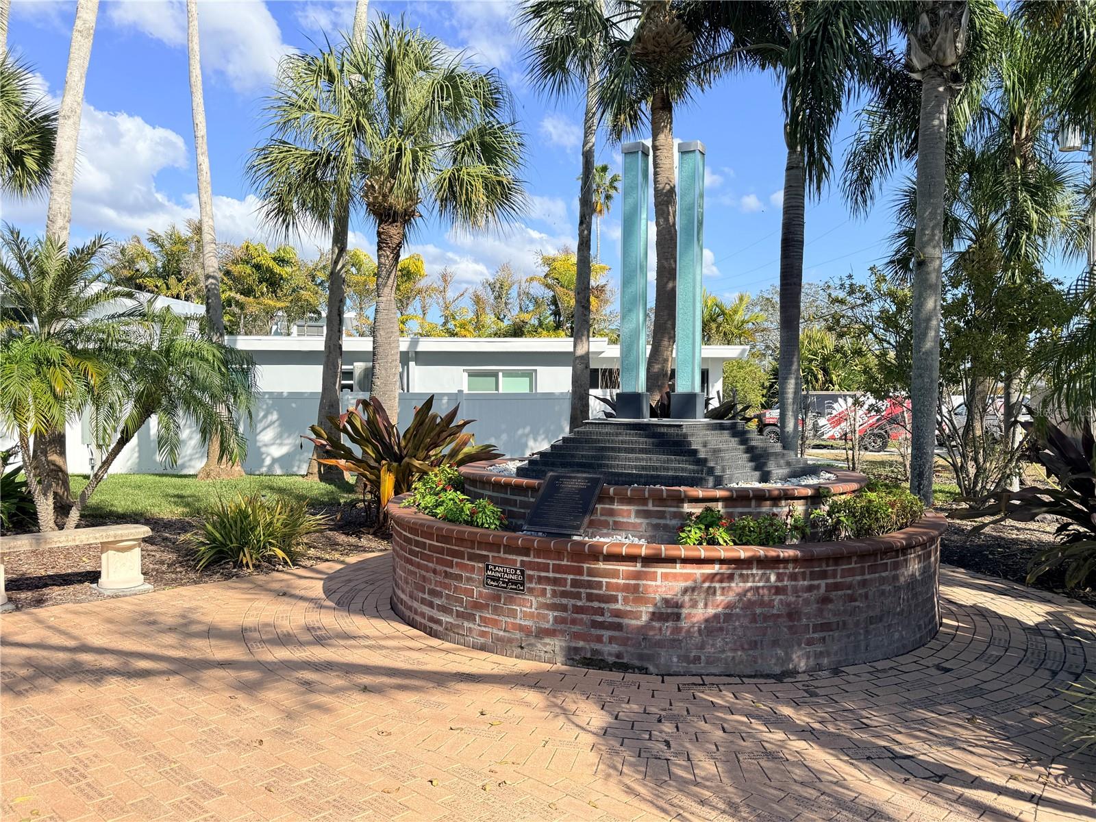 Friendship Park in Town