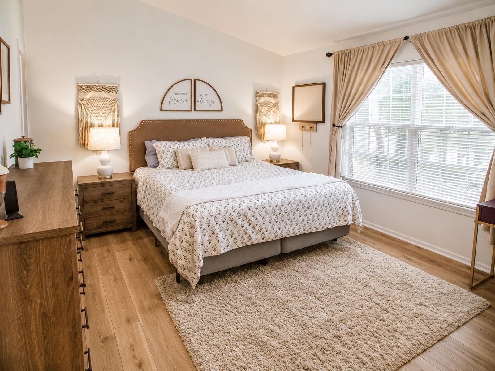 Owner’s Suite – Spacious owner’s suite with a relaxing, private retreat feel.