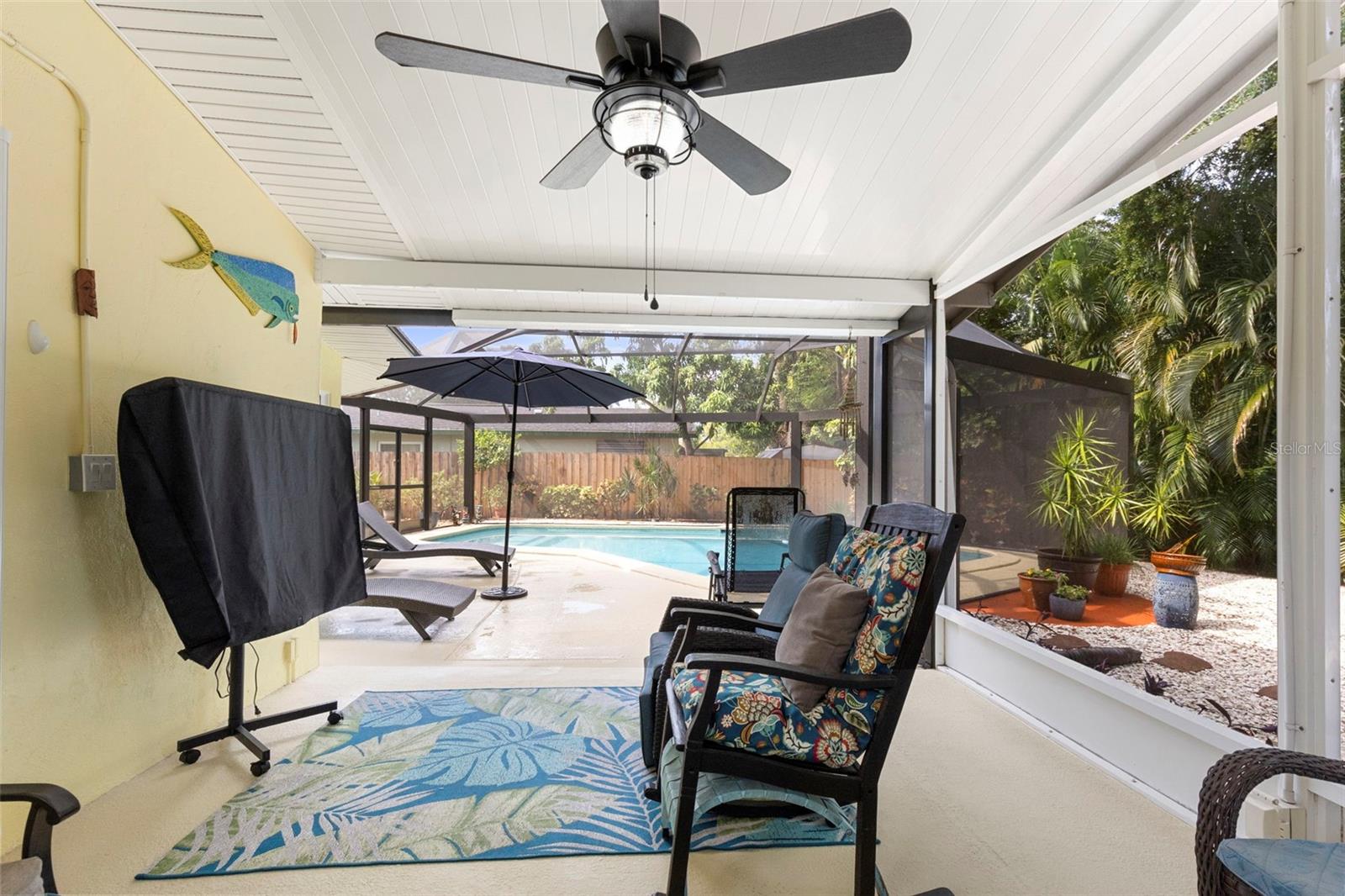 Lanai with access form Primary suite