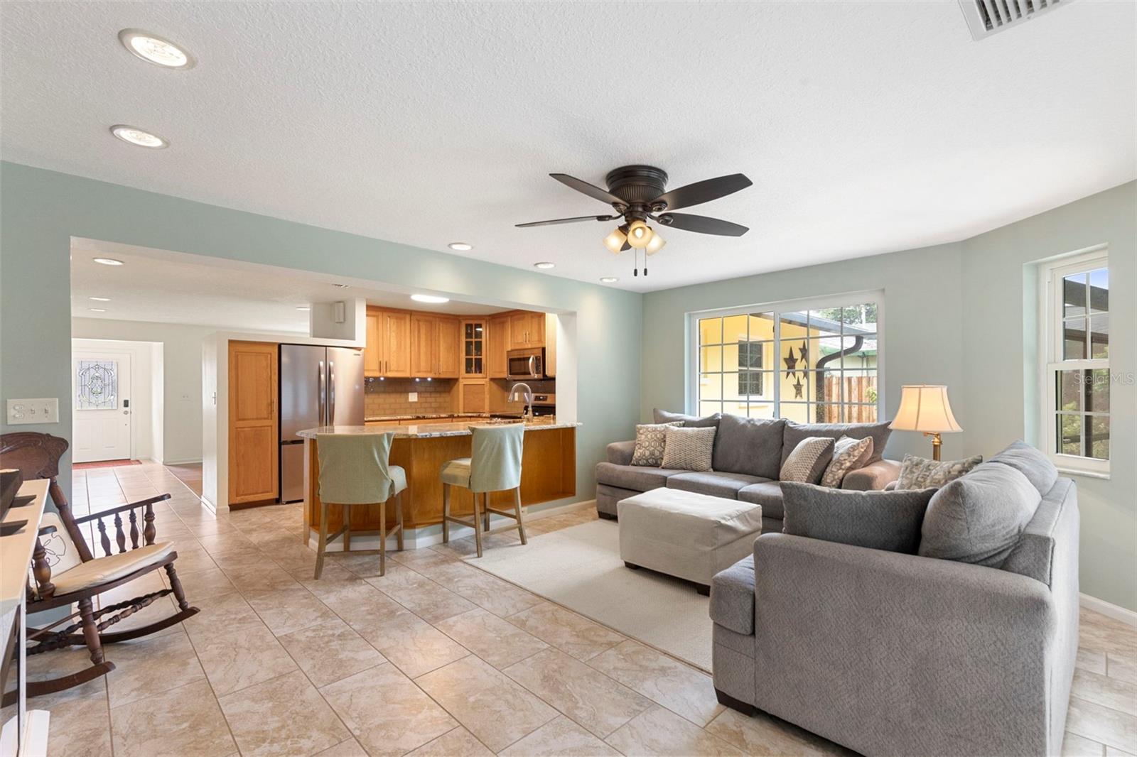 Kitchen family view