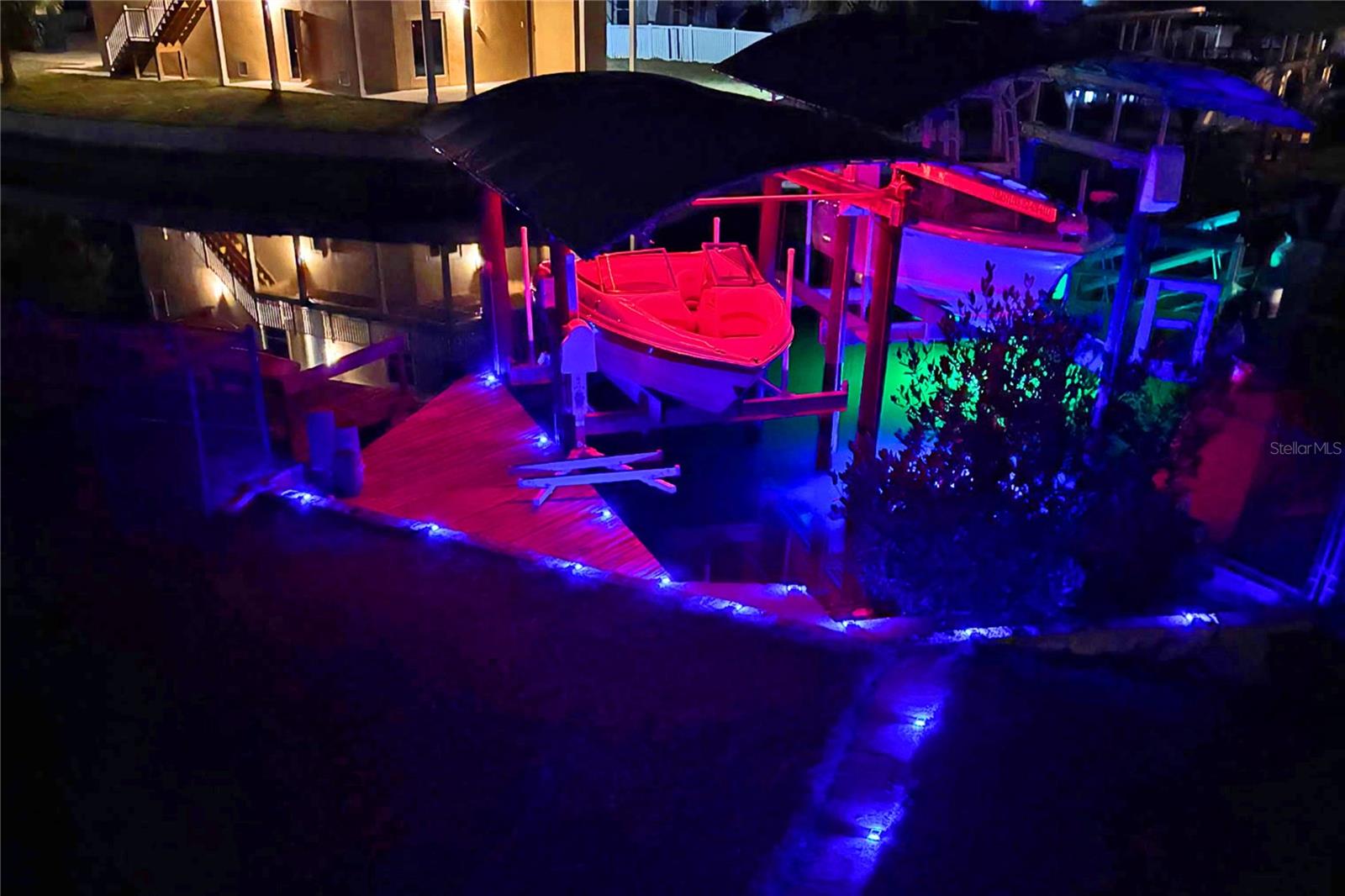 LIT UP FOR THE EVENING