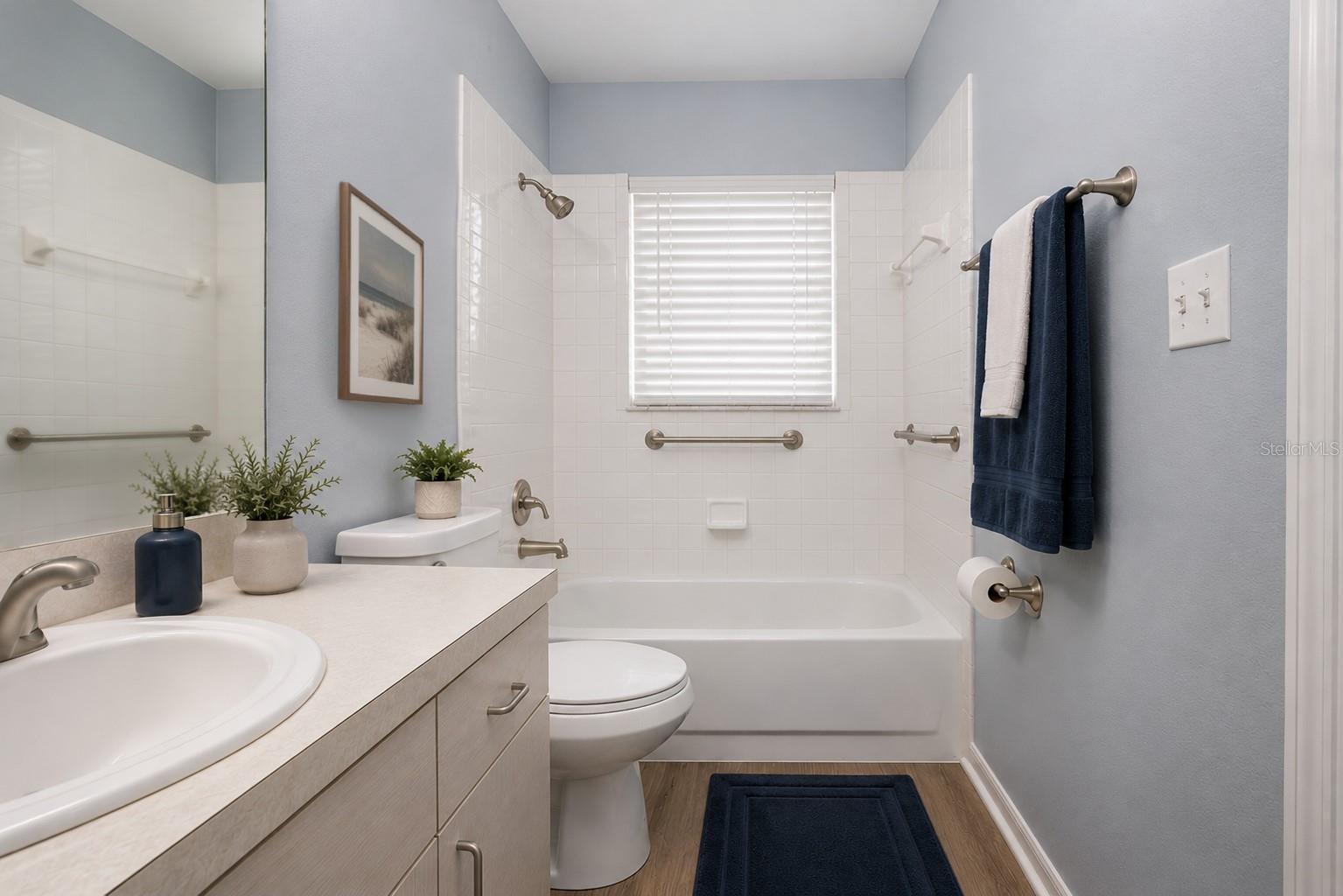 Staged Guest Bathroom