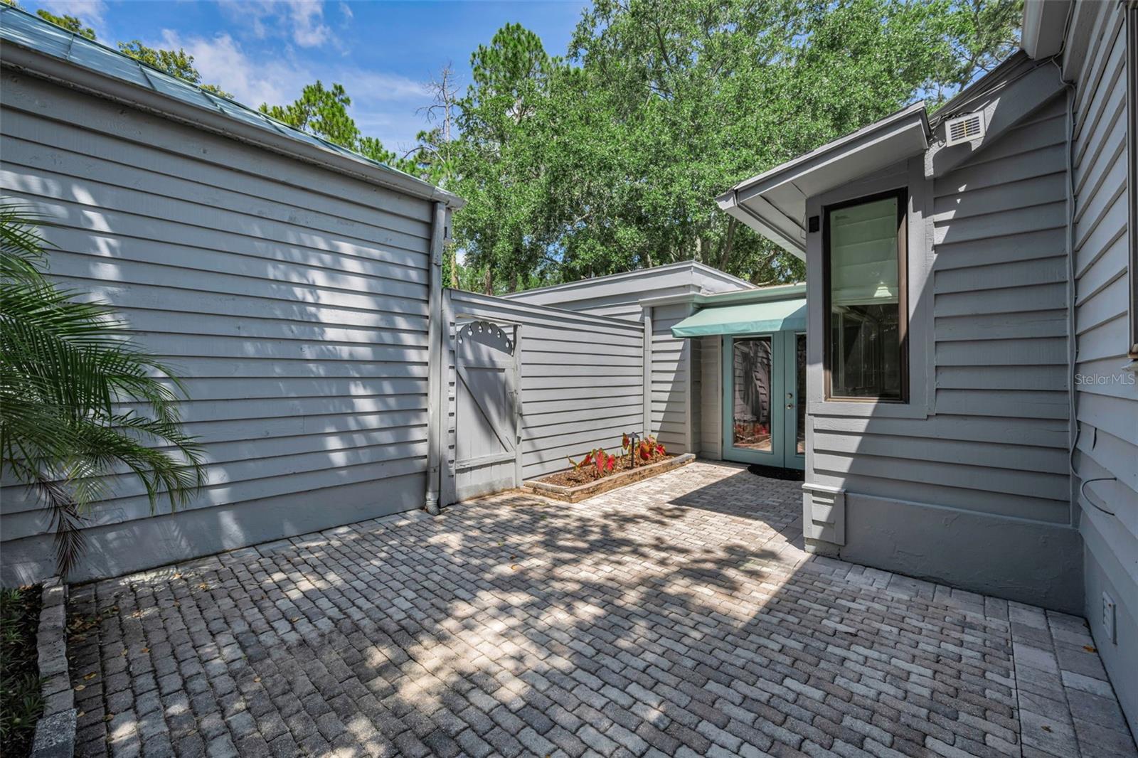 Your private back patio and wonderful pavers make this a lovely spot in the afternoons!