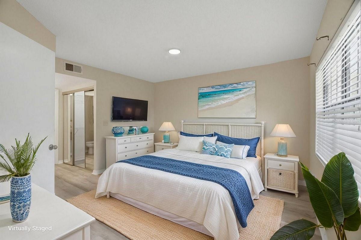 Staged Master Suite