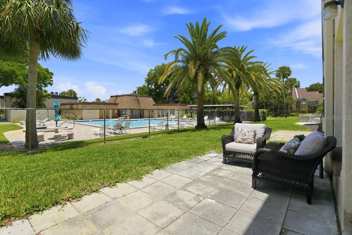 Rear Patio