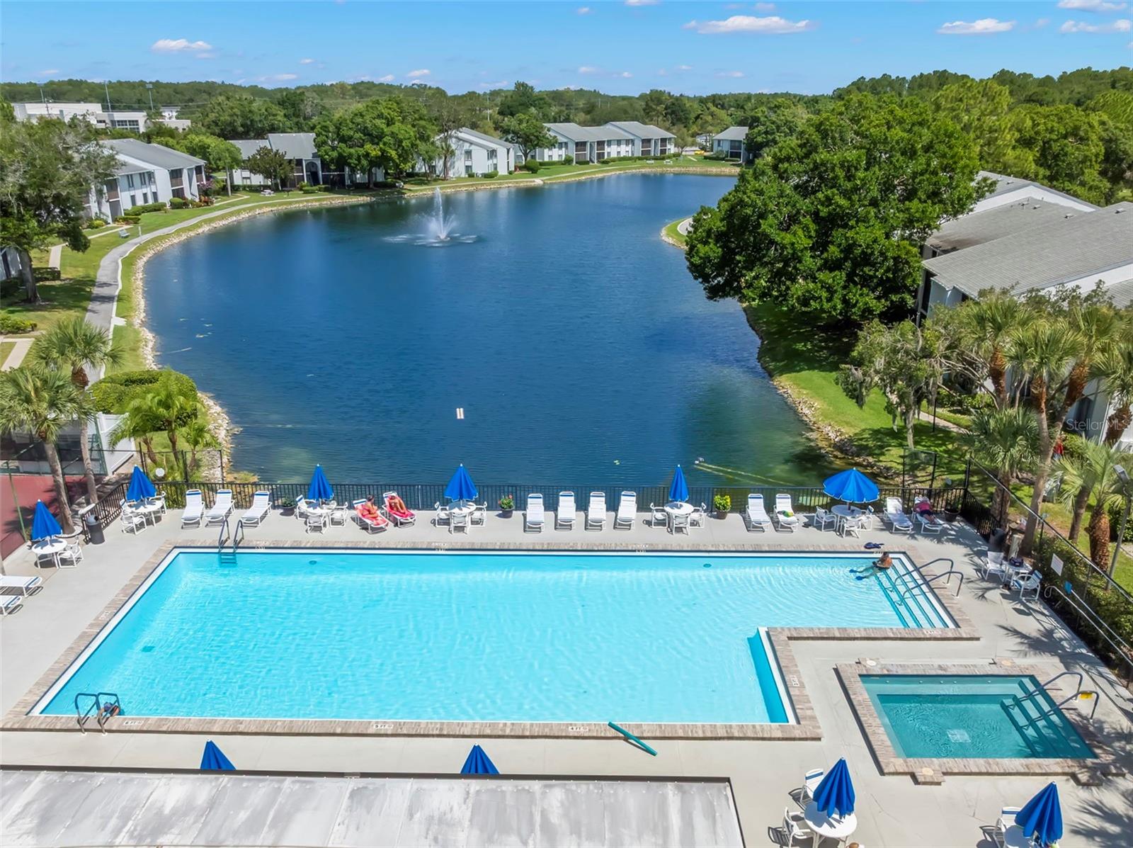 Whether you're swimming, soaking in the spa, or relaxing by the lake, this community makes every day feel like a vacation.