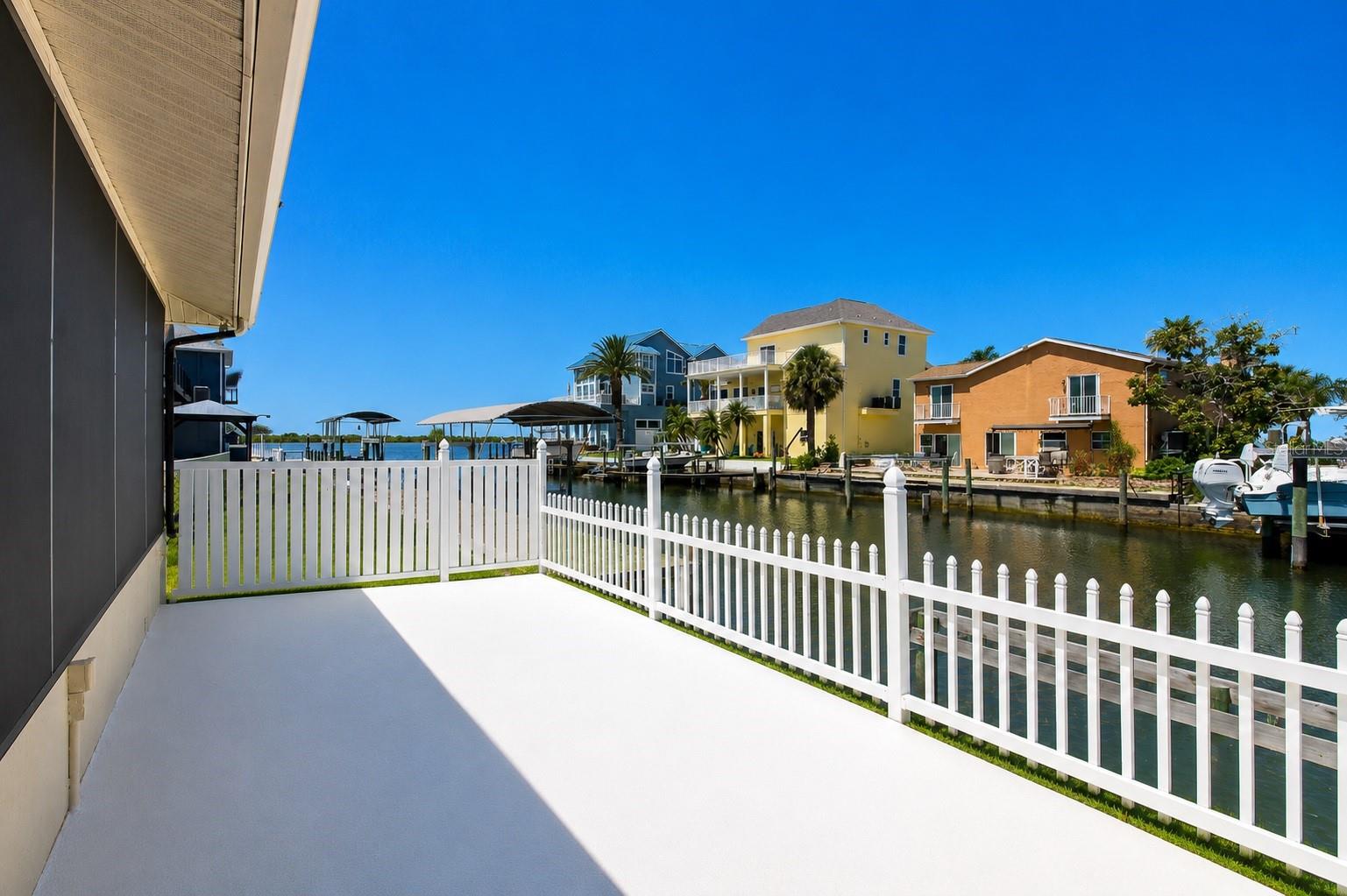 Pool deck for entertaining and relaxing.