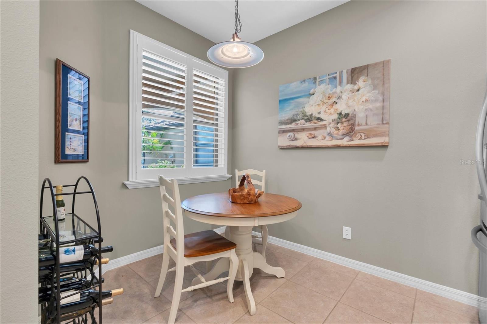 Eat in kitchen with breakfast nook,