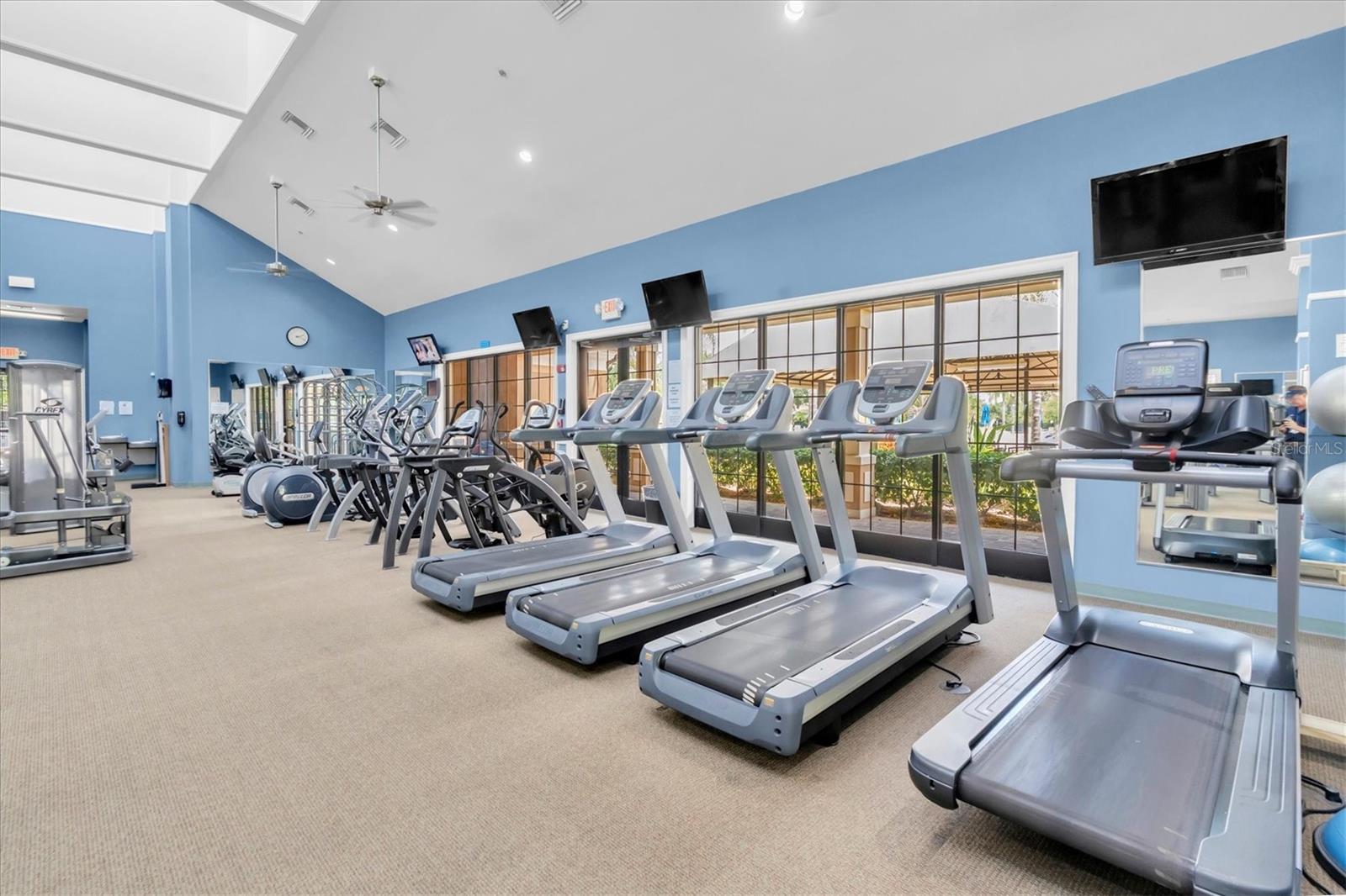 State of the art gym.