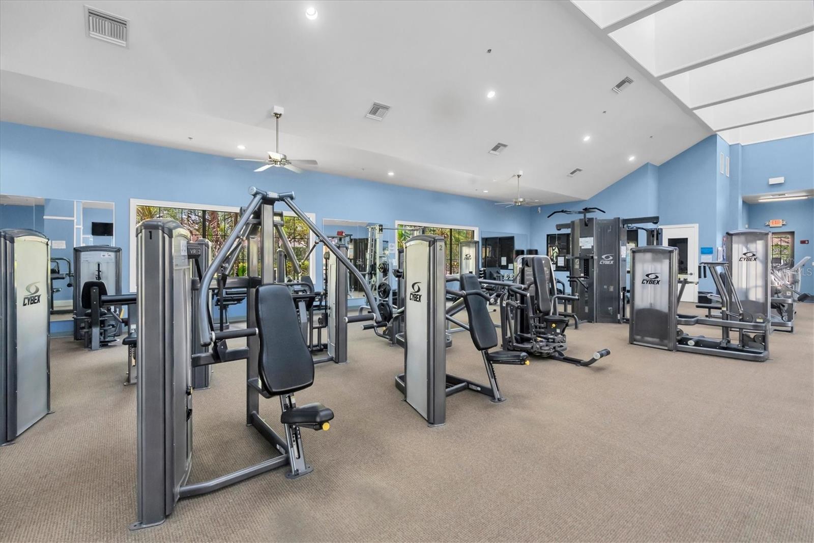 State of the art gym.