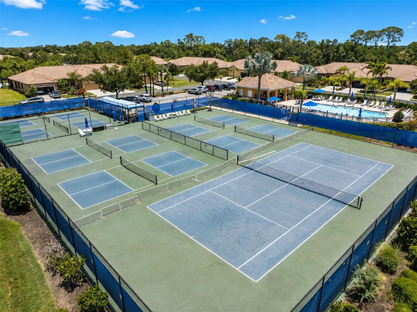 Tennis and pickleball.