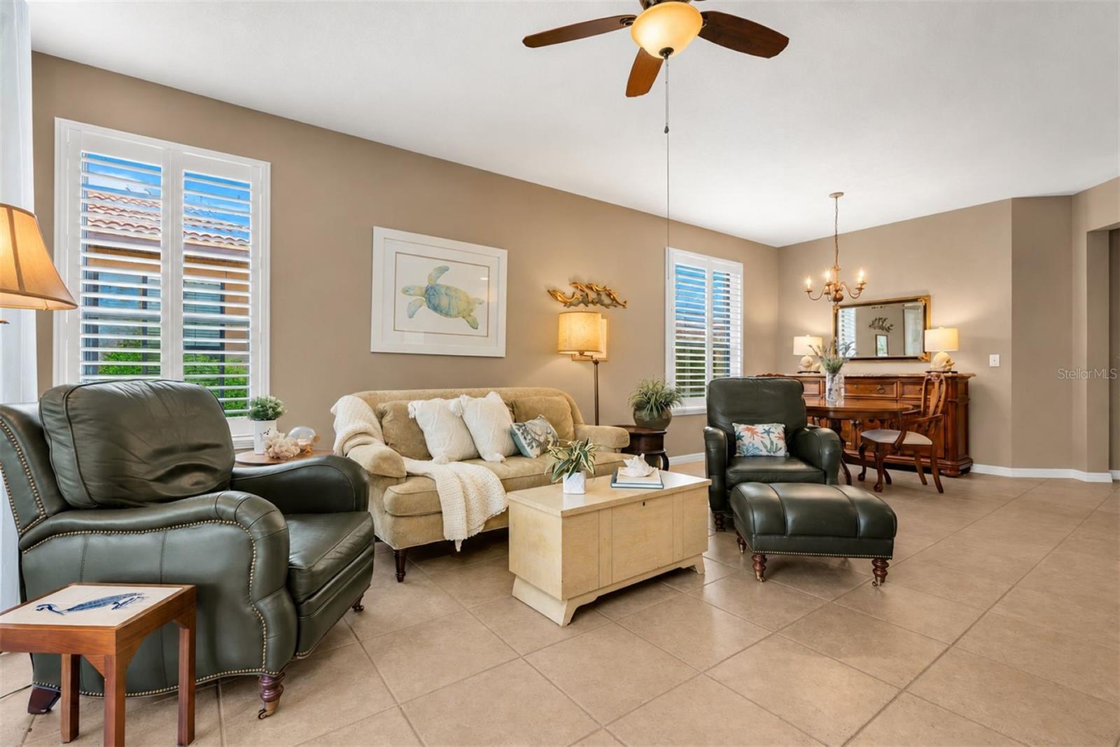 Tile & Plantation shutters .