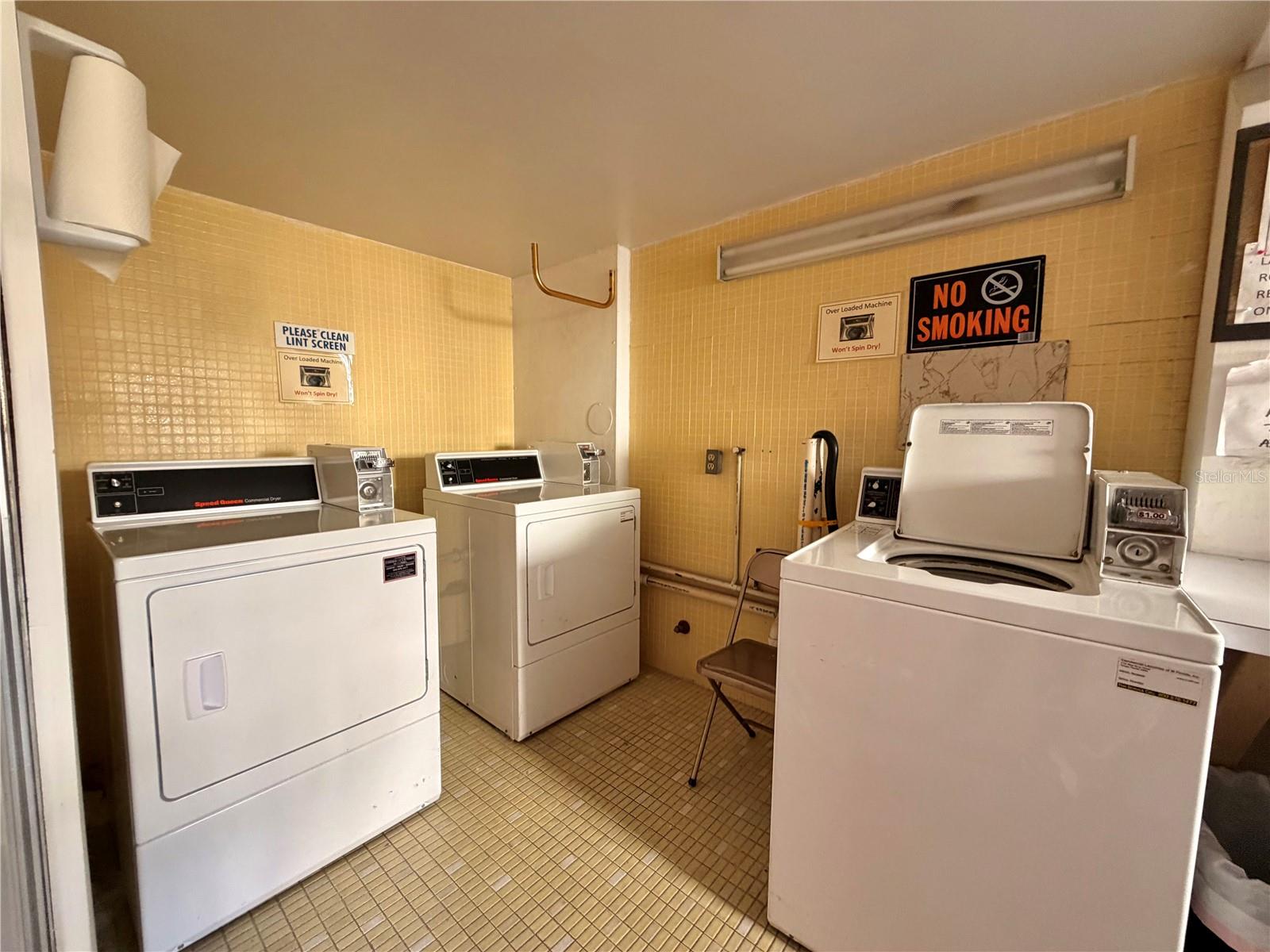 Laundry area