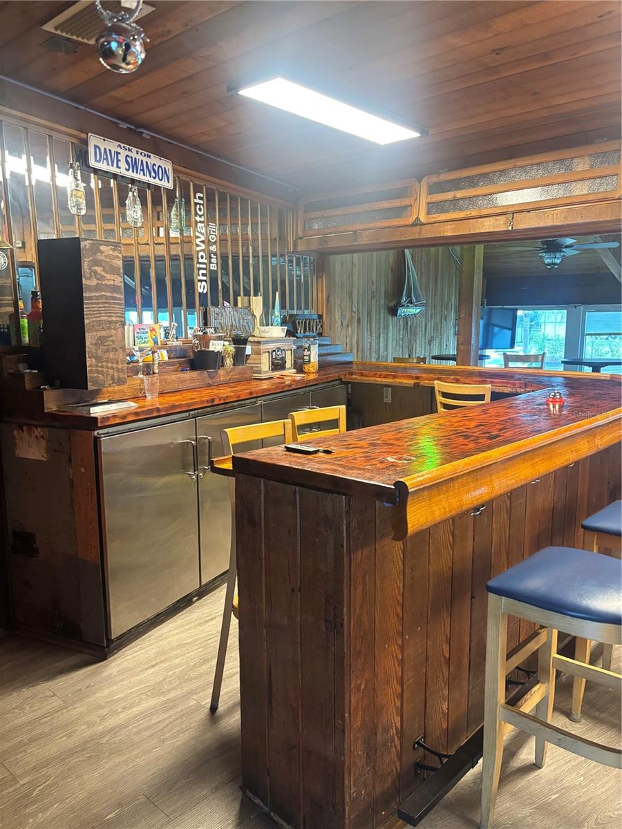 Clubhouse pub/lounge